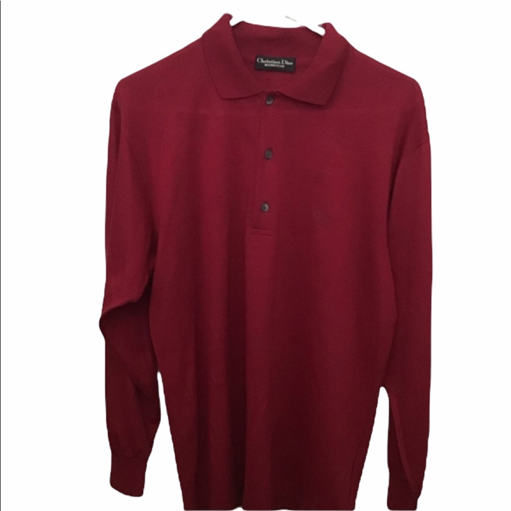 Vintage Christian Dior polo sweater Dior Homme
